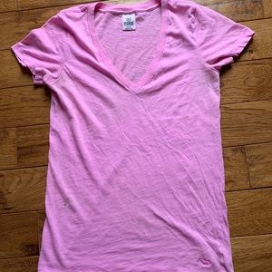 PINK V-Neck Tee